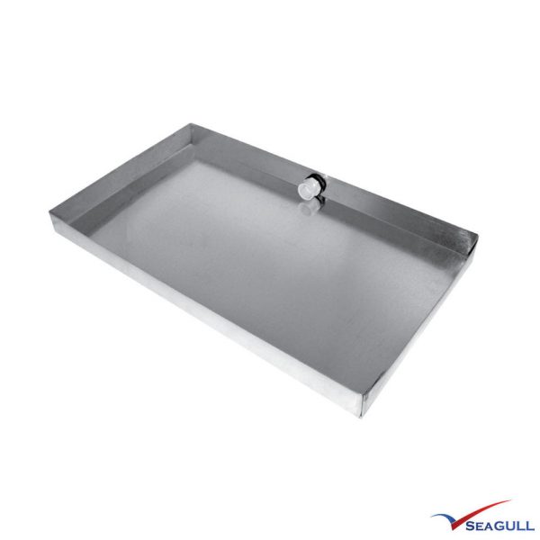 Galvanized Metal Drain Pan For Evaporator Coils / Laundry / Multiple Uses - Image 3